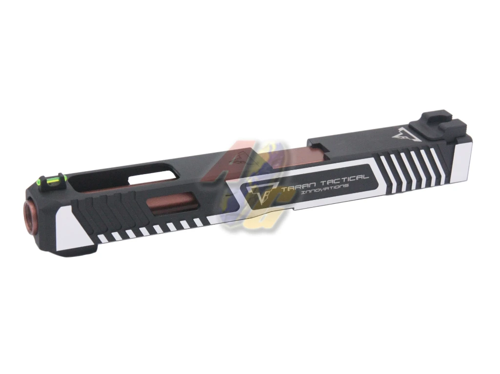 EMG TTI Combat Master Slide Set for EMG TTI Combat Master/ APS ACP/ PMT, Tokyo Marui Glock GBB Series - BK/ SV (by APS)
