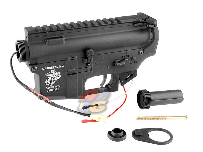 AGK DIY AEG M4 Metal Body w/ Gear Box Set - USMC (Front Line)