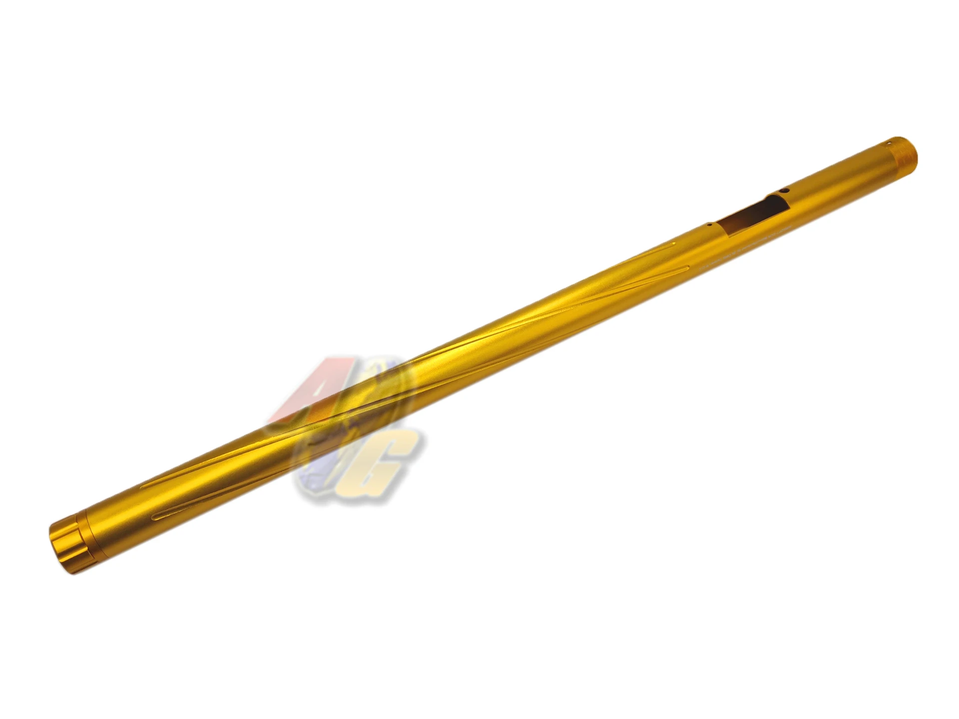 [SL-02006G] SLONG Aluminum Outer Barrel for Tokyo Marui VSR-10 with 430mm Inner Barrel - Gold