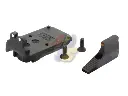 Action Army Steel RMR Adapter and Front Sight Set for Action Army AAP-01 GBB