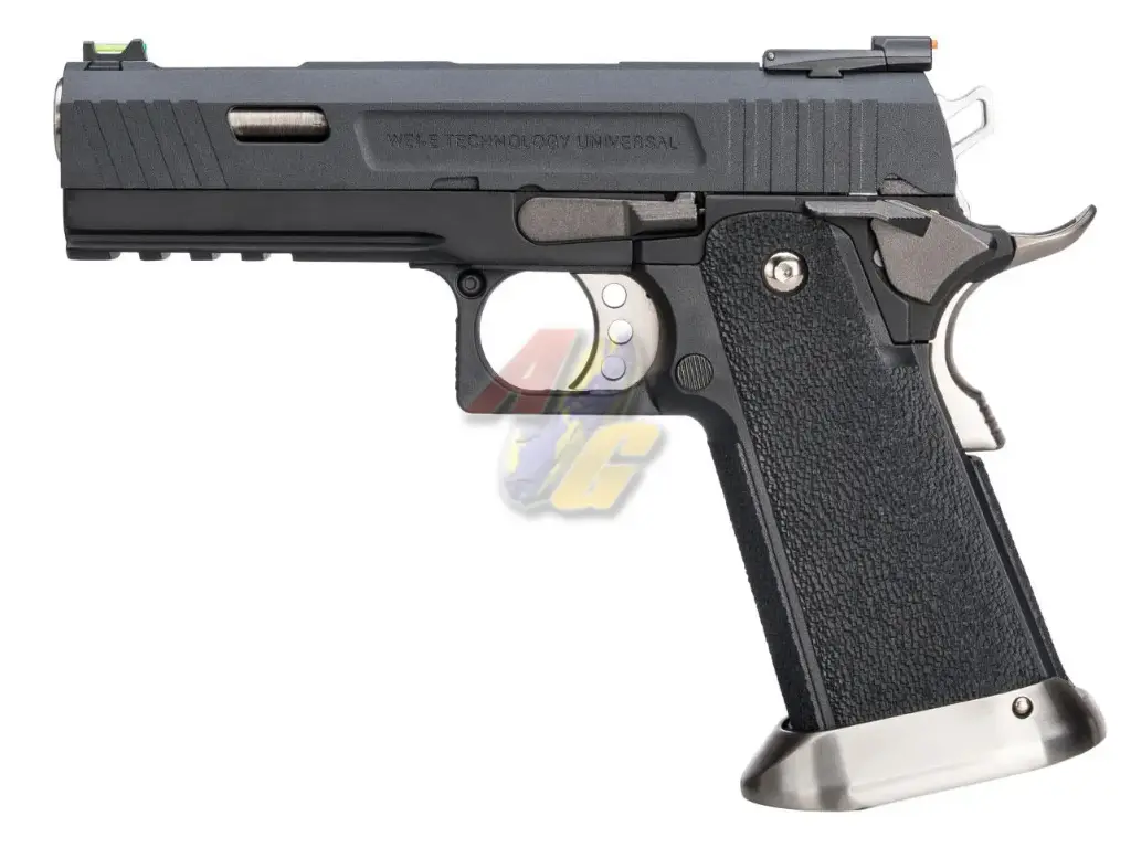 WE Hi-Capa 4.3 Allosaurus Gas Blowback Pistol - Auto (BK)