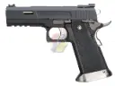 WE Hi-Capa 4.3 Allosaurus Gas Blowback Pistol - Auto (BK)