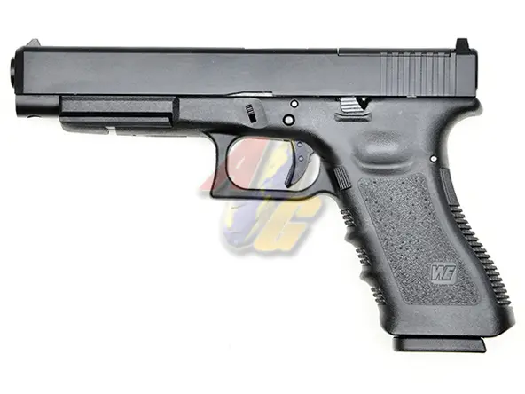 WE G34 MOS Metal Slide GBB Pistol - BK
