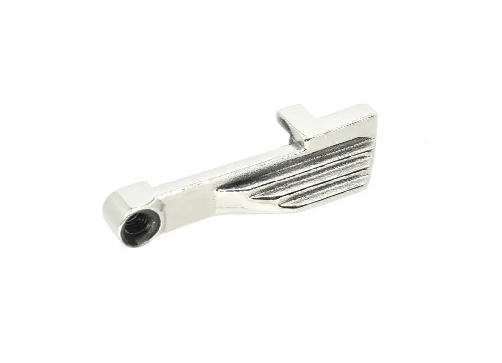 RA-Tech Steel Slide Stop for Cybergun/ WE Desert Eagle .50AE GBB (Silver)