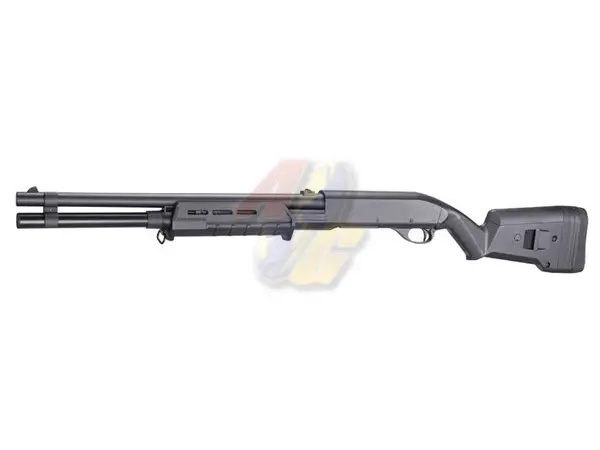 CYMA M870 M-Style Style Full Metal Short Shotgun (Long/ Black)