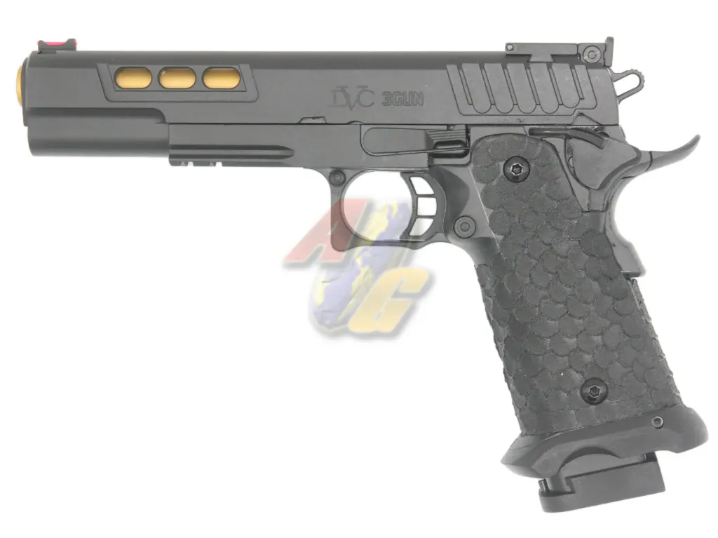 Army Armament DVC 3GUN Hi-Capa GBB Pistol - Black