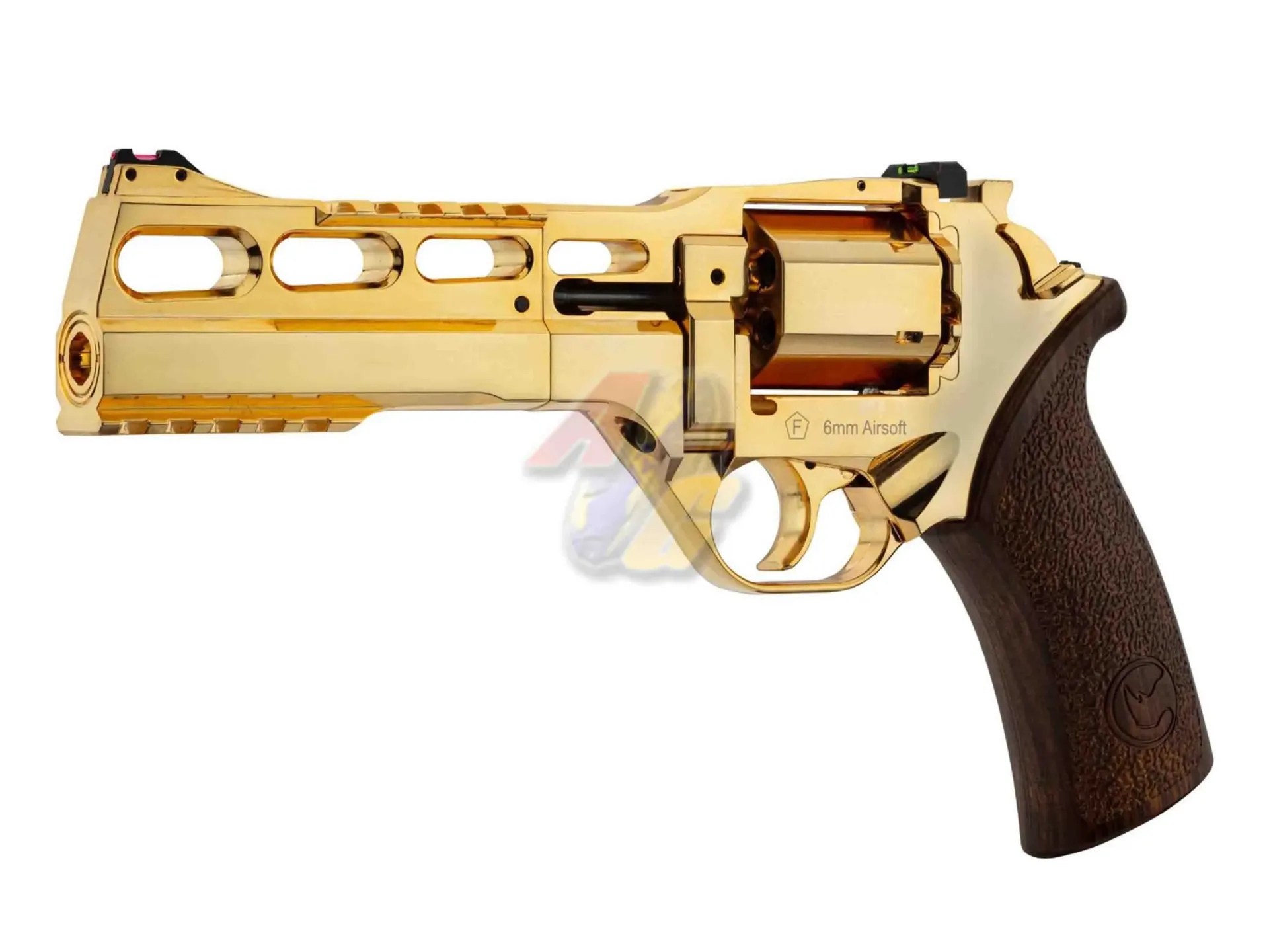 BO Manufacture Chiappa Rhino 60DS .357 Magnum Co2 Revolver Limited Edition - 18K Real Gold