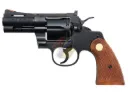 Tanaka Colt Python .357 Magnum R-Model 3 Inch Gas Revolver - Black (Heavy Weight)
