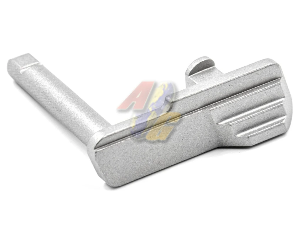 CL Project Design Steel Slide Stop for KJ Shadow 2 GBB - Silver