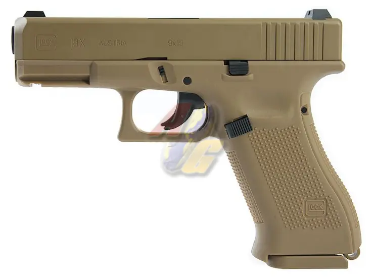 [WG-GP-26436] Umarex Glock 19X Co2 Fixed Slide Gas Pistol ( 6mm )