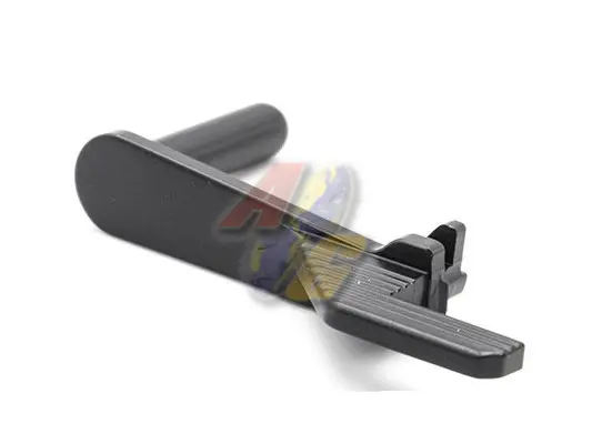 5KU Stainless Steel Extended Slide Stop for Tokyo Marui Hi-Capa Series GBB (Black/ Type 2)