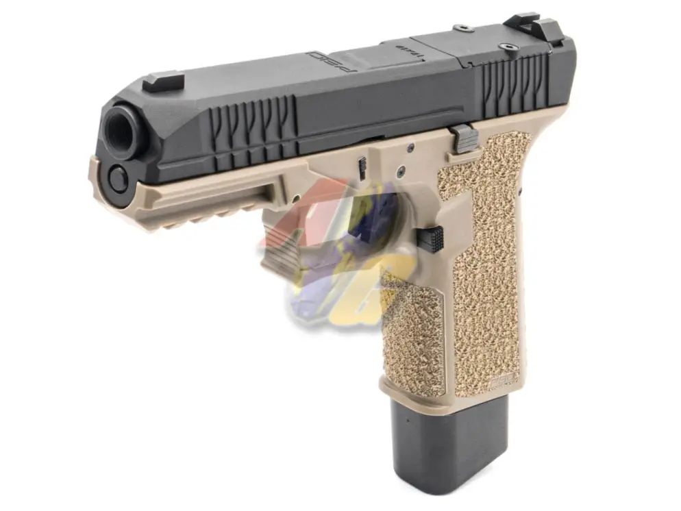 JDG Polymer80 Licensed P80 PFS9 GBB Pistol with RMR Cut - DE