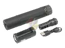 Angry Gun DASM-S Dummy Silencer with Acetech AT2000R Tracer Module - BK