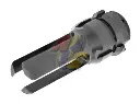 Angry Gun DAKM Flash Hider - Type 2 (14mm CW)