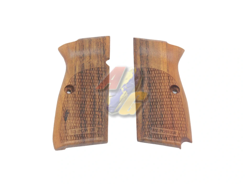 [KPS-GR-WG-HPMKTB] KIMPOI SHOP Browning Wood Grip for Tanaka/ WE Browning MK3 GBB