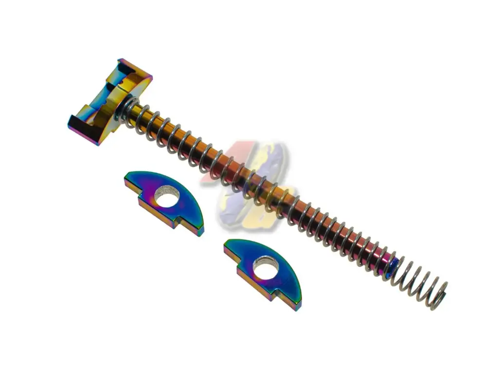 COWCOW Technology Enhanced Aluminum Guide Rod Set for Action Army AAP-01 GBB (Rainbow)