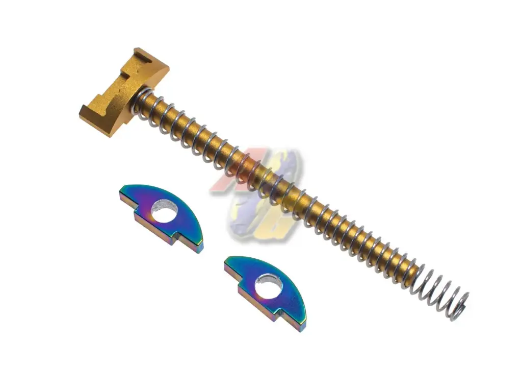 COWCOW Technology Enhanced Aluminum Guide Rod Set for Action Army AAP-01 GBB (Gold)