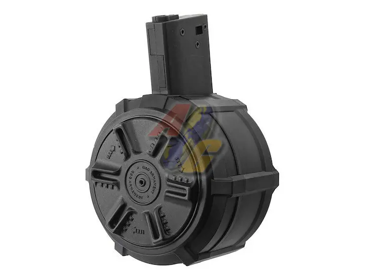 [GG-08-170] G&G 2300 Rounds Auto Winding Drum Magazine for M4/ M16 AEG Series