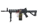 G&G CM16 LMG Stealth AEG - Black