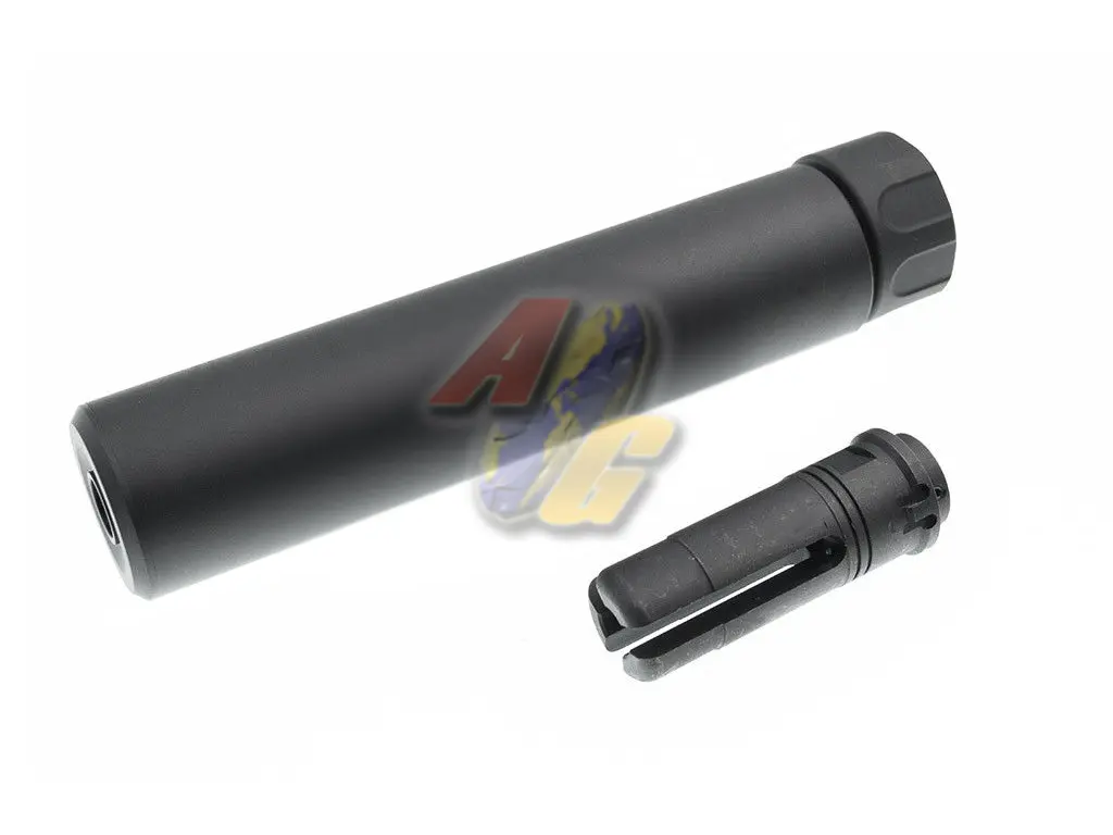 5KU Socom556 MG Silencer with Prong Flash Hider (Black/ 14mm-)