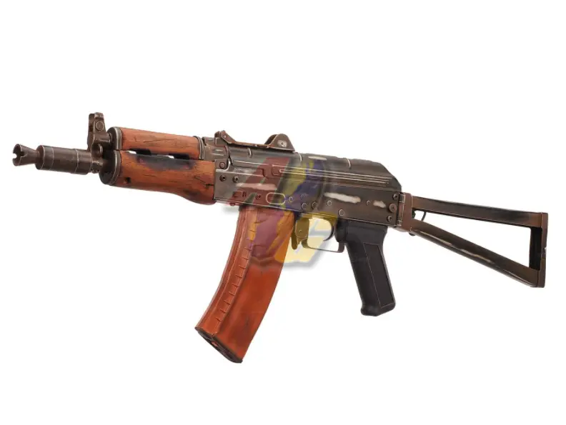 APS Real Wood AK 74U AEG (Battle Worn Version)