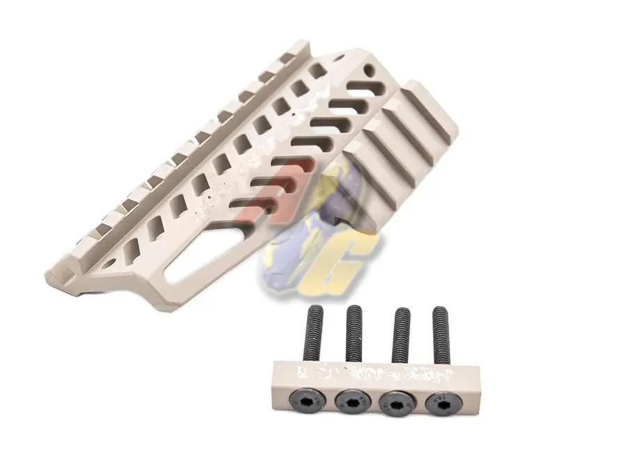 [5KU-271-T] 5KU Zen Style B-12 Classic AK Upper Rail (Tan)