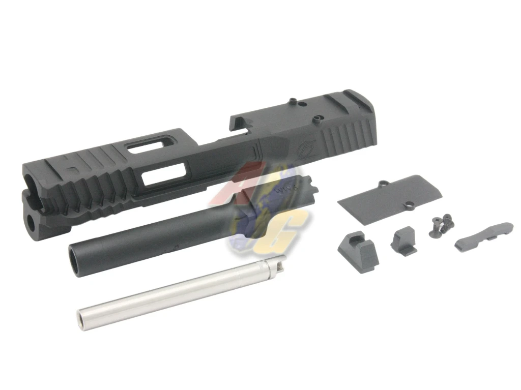 JDG Floyds Licensed The Poseidon Style M&P RMR Cut Slide Set for Tokyo Marui M&P9L GBB
