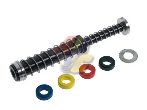 COWCOW Technology SS G Guide Rod Set for Umarex/ VFC Glock 17 Gen.5 GBB (Black)