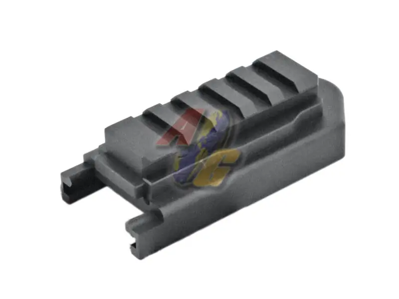 Airsoft Artisan M1913 20mm Rail Stock Adapter for WE SCAR GBB/ AEG (Black)