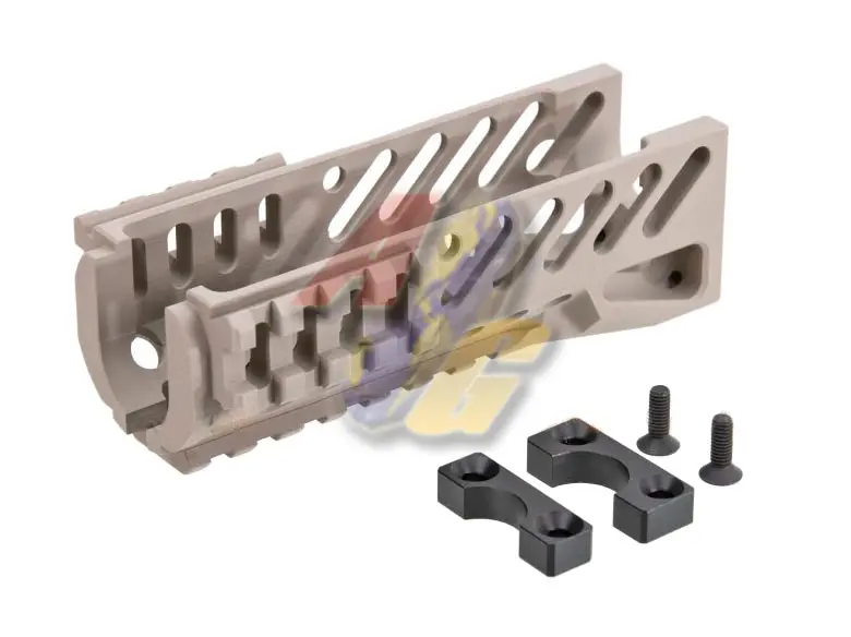 5KU B-11 Lower Handguard Rail for DiBoys, GHK, LCT AK 74U (Tan)
