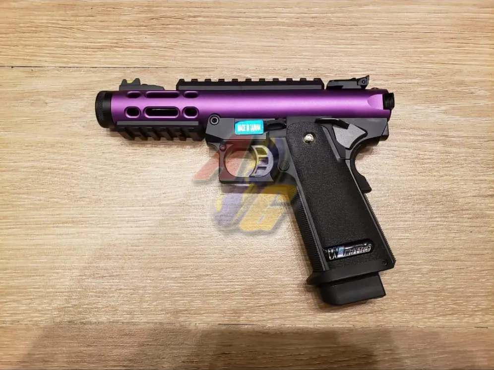 WE 5.1R Galaxy GBB ( Type A, PURPLE Slide/ BK Frame )