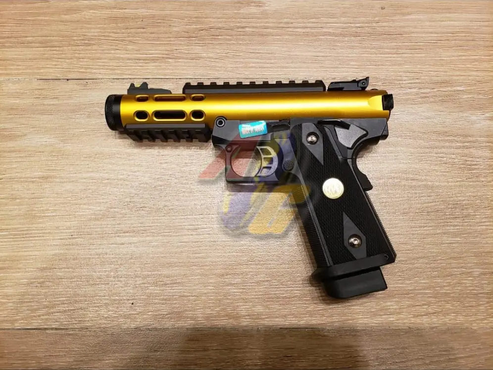 WE 5.1K Galaxy GBB - Type A (Gold Slide/ BK Frame)