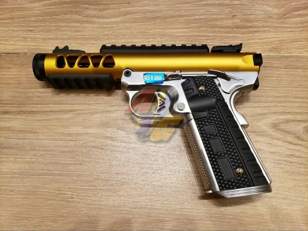 WE 1911 Galaxy GBB ( Type B, GOLD Slide/ SV Frame  )