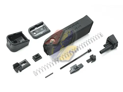 Guarder Light-Weight Magazine Kit for Tokyo Marui G19/ G26 GBB Series - Black