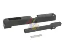 Guarder CNC Steel Slide and Barrel Kit for Tokyo Marui G17 Gen.4 GBB/ G34 Gen4 - Standard (Black)