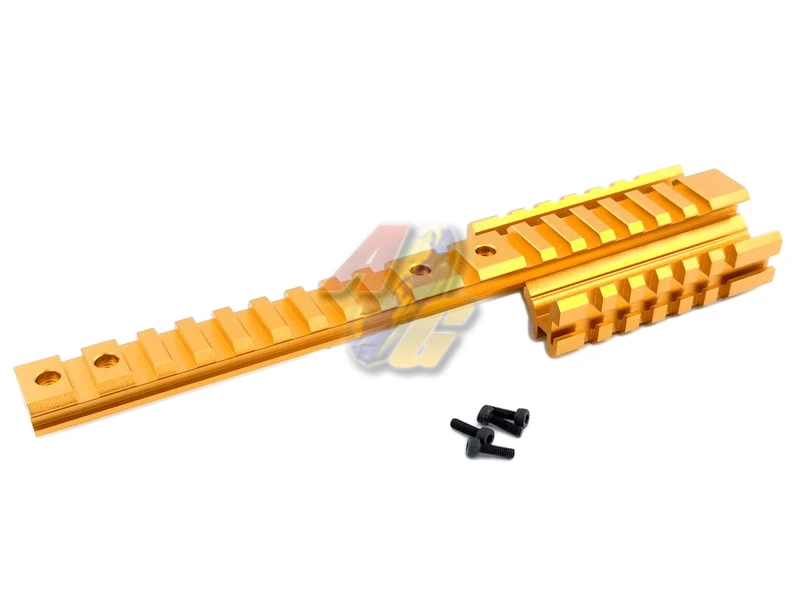 SLONG 3-Side Rail Mount for Tokyo Marui VSR-10 Airsoft Sniper Series - Gold
