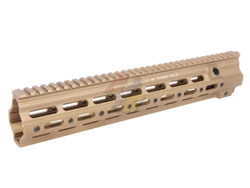 Z-Parts CNC Aluminum 14.5 Inch 416 SMR Handguard - DDC