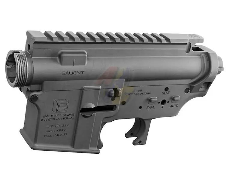 G&P Salient Arms Licensed Gen.2 Metal Body for Tokyo Marui M4/ M16, G&P F.R.S. Series AEG (Gray)