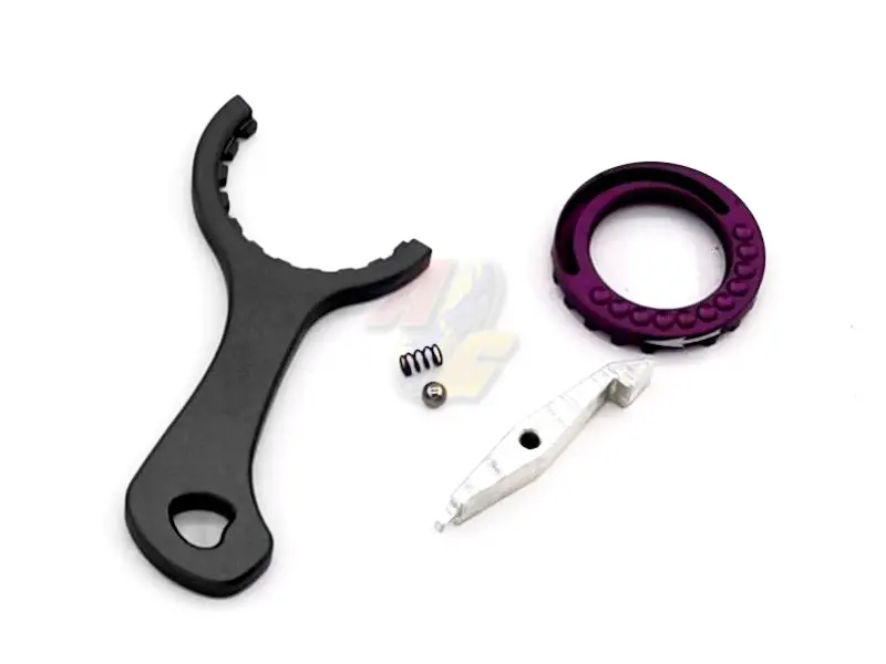 BOW MASTER CNC Hop-Up Adjust Wheel Set with Tool for Umarex/ VFC MP5, MP5K GBB (Gen.2)