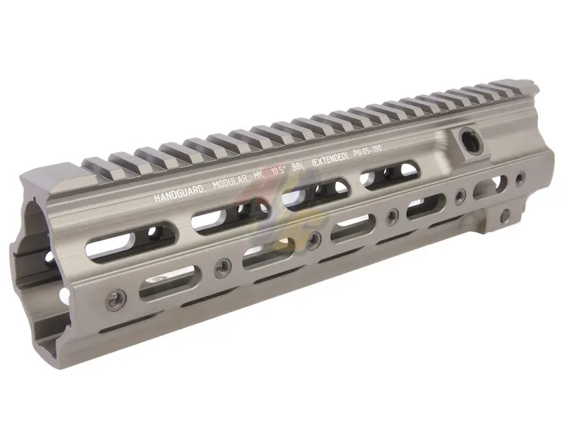 Z-Parts CNC Aluminum 10.5 Inch 416 SMR Handguard - Midnight Green