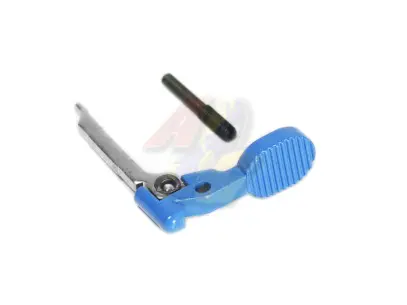 APS EMG F1 Firearms Bolt Release (Blue)