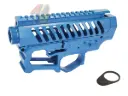 APS EMG F1 UDR-15-3G Full CNC Metal Receiver Set - Blue (Licensed by F1)