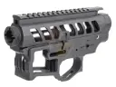 APS EMG F1 UDR-15-3G Full CNC Metal Receiver Set - Black (Licensed by F1)