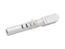 Guarder CNC Stainless Outer Barrel for Tokyo Marui G18C GBB Series GBB - Silver