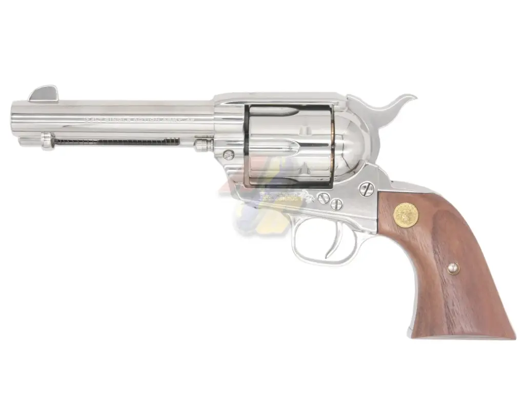 AGT Full Stainless Steel SAA 4.75 Inch Gas Revolver ( Stainless Mirror Finish )