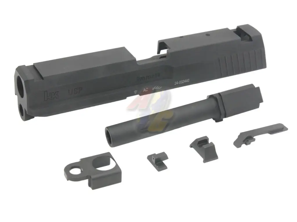 RobinHood Aluminum Slide Set for Tokyo Marui USP GBB Pistol (Aluminum Barrel)