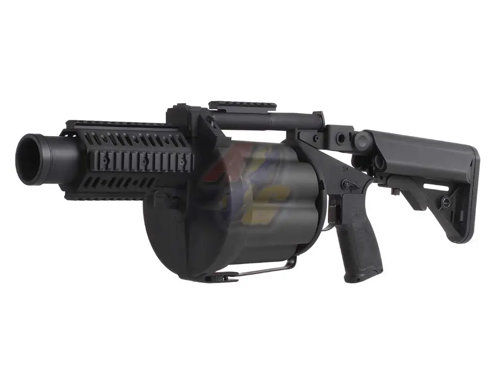 LDT MGL Grenade Launcher with Retractable Stock (Black)