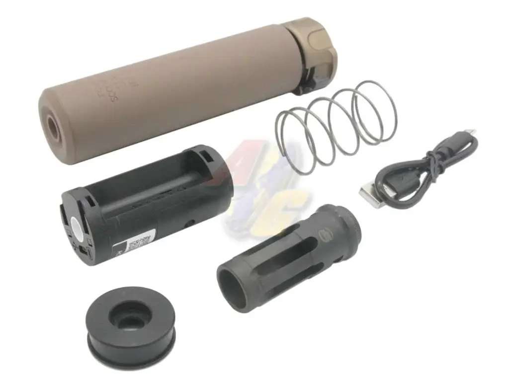 Angry Gun Socom416 Tracer with Flash Hider (FDE)