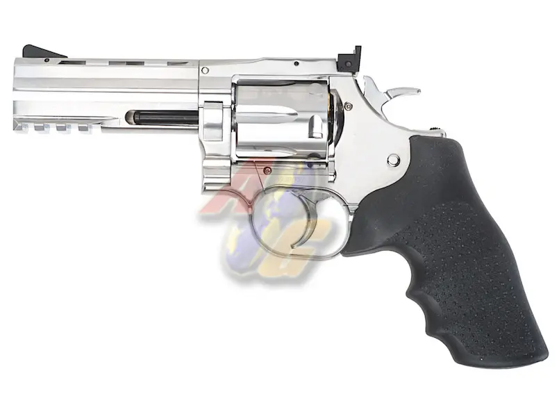 ASG Dan Wesson 715 4 Inch 6mm Co2 Revolver - Silver