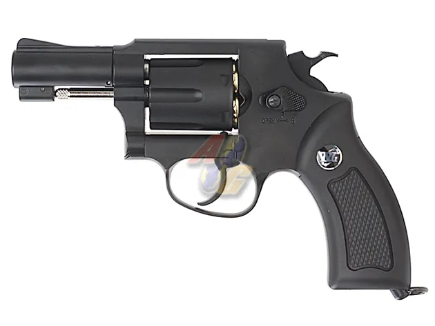 GUN HEAVEN 731 2.5 Inch 6mm Co2 Revolver - Black